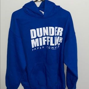 Blue asunder Mifflin sweat shirt